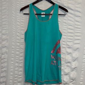 North Face Green Racerback Tank
